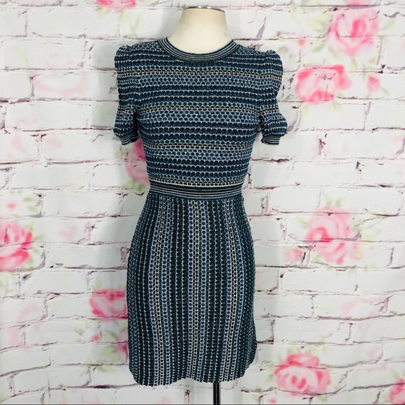 Free people short sleeve metallic sweater dress - Picture 5 of 8